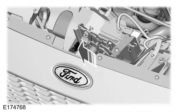 De motorkap openen en sluiten 