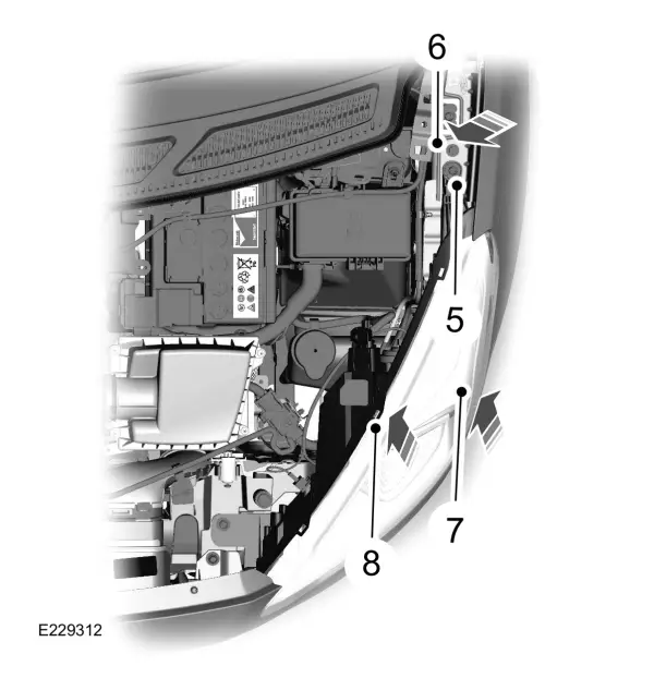 Een koplamp verwijderen 